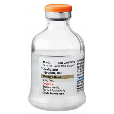 OXALIPLATIN HOSPIRA 200 MG / 40 ML ( OXALIPLATIN ) CONCENTRATE FOR DILUTION FOR IV INFUSION 40 ML VIAL